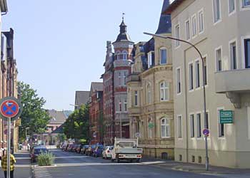 Die untere Dudenstraße