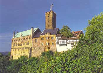 Eine majestätische Burg