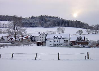 Die Sonne hat kaum eine Chance