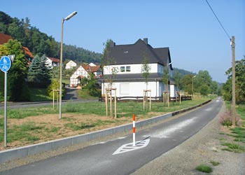 Der ehemalige Bahnhof