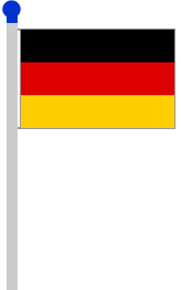 Flagge Deutschlands